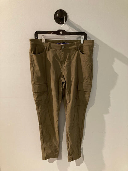 Prana Cargo Pants, Green, Women's 14