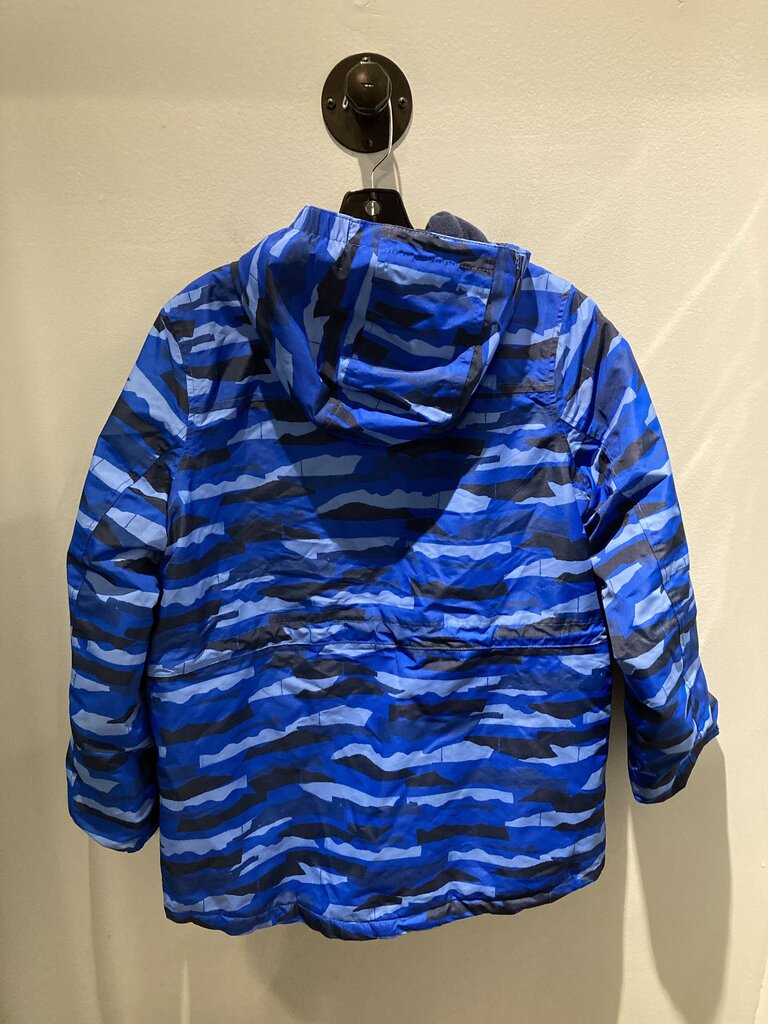 Lands End Squall Jacket, Blue Camo, Kid's XL