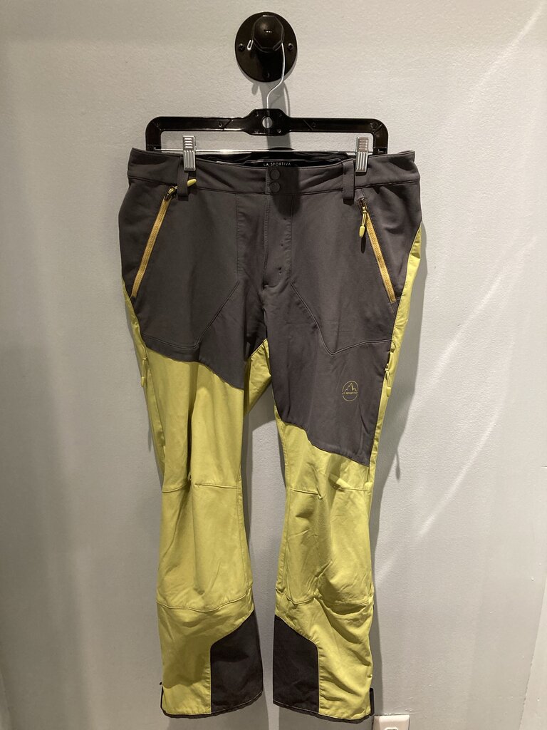 La Sportiva Snow Shell Pants, Green/Grey, Men's S