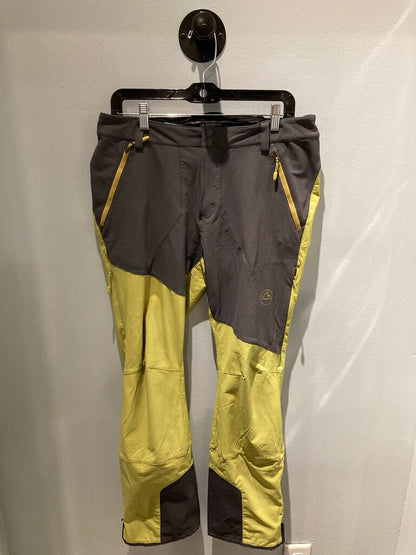 La Sportiva Snow Shell Pants, Green/Grey, Men's S