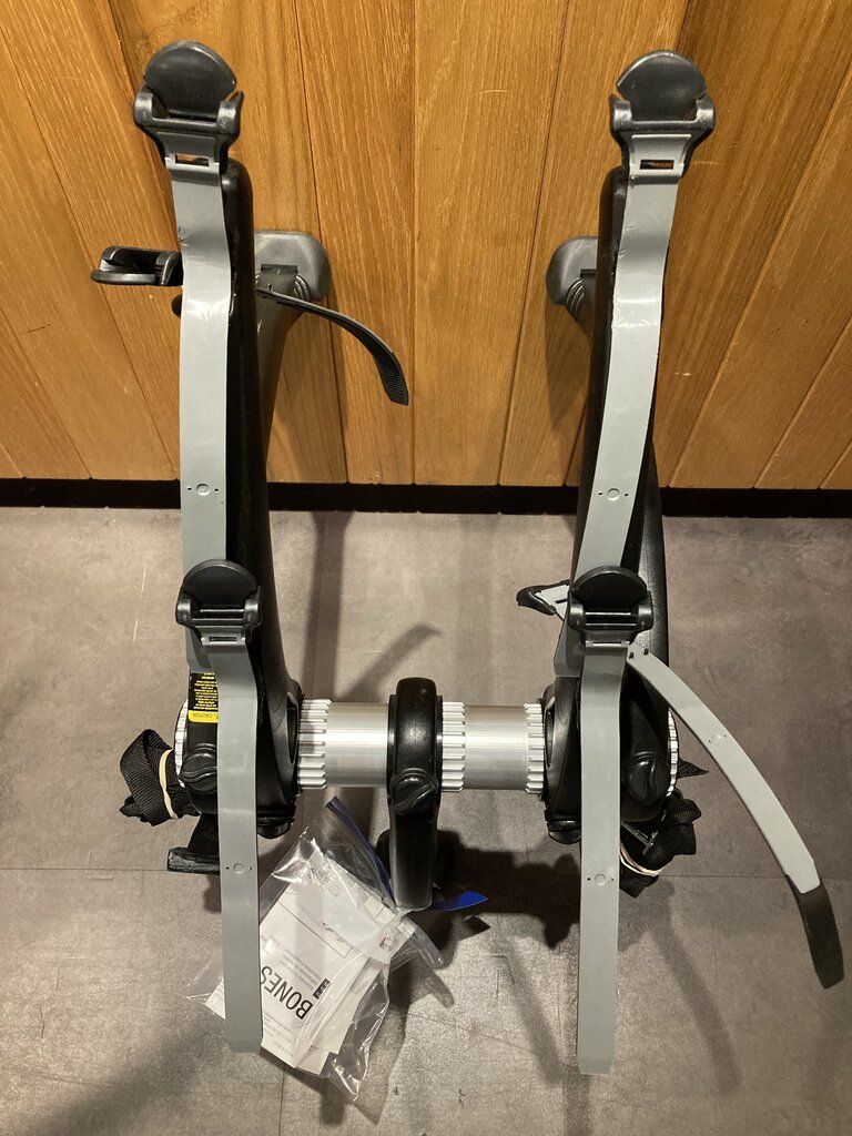 Saris Bones 2-bike Trunk Rack`, Black/Silver