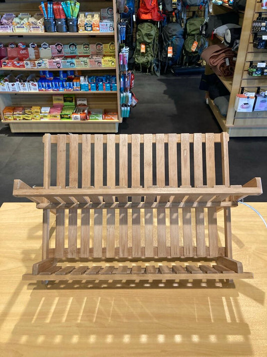 Bamboo Dish Rack, Natural, OS