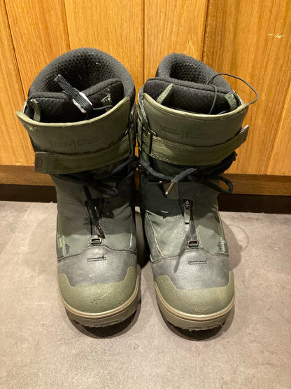 Vans Hi-Country & Hell-Bound Snowboard Boots, Green, Men's 9