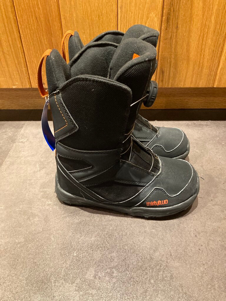 Thirty Two Boa Snowboard Boots, Black, Kid's 3