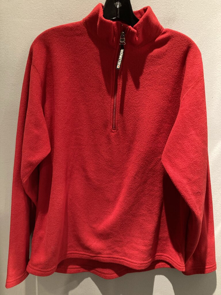 *Vintage* Obermeyer 1/4 Zip Fleece, Red, Men's L?