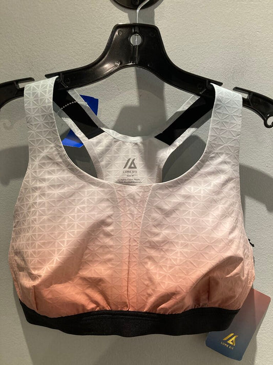 Lume 6 Cira Sports Bra, Black/Peach Ombre, Women's M