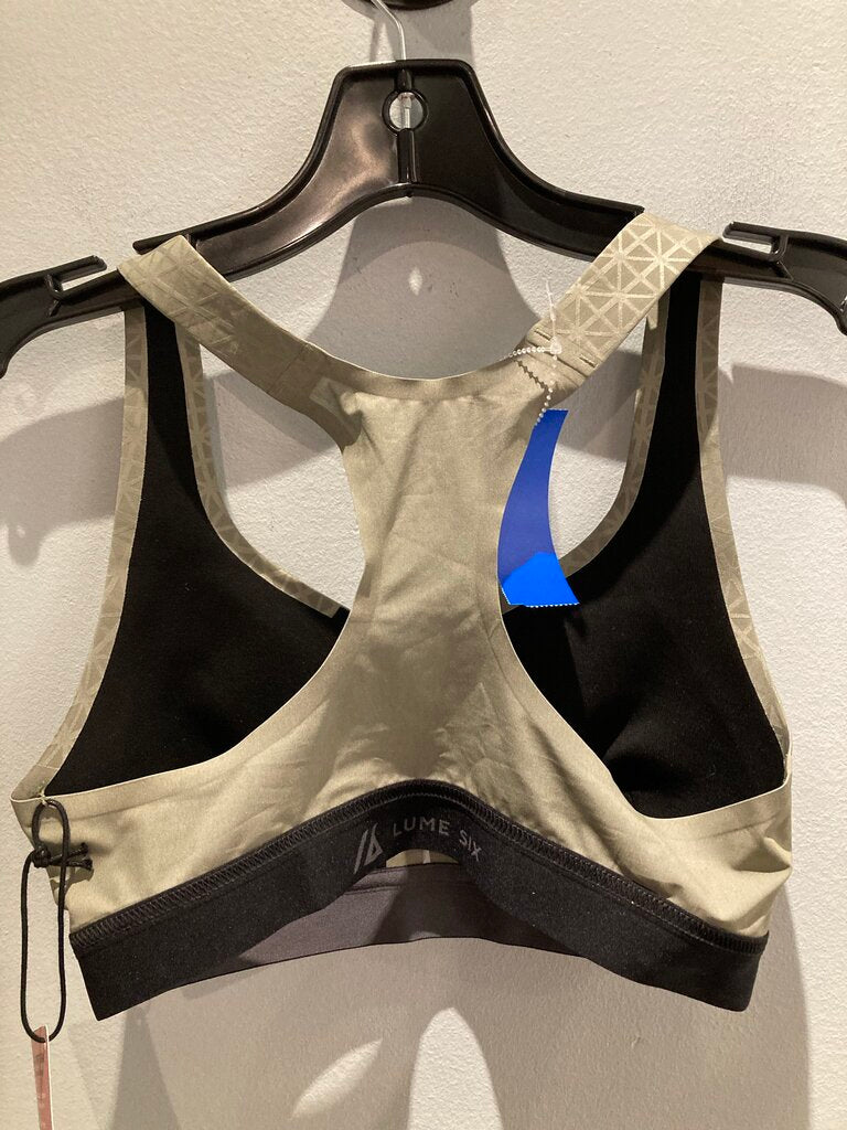 Lume 6 Cira Sports Bra, Black/Sage, Women's S