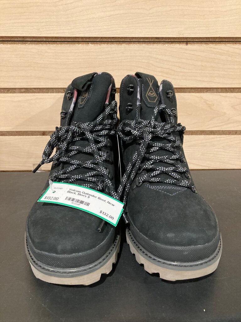 Volcom Outlander Boot, New Black, Men's 9