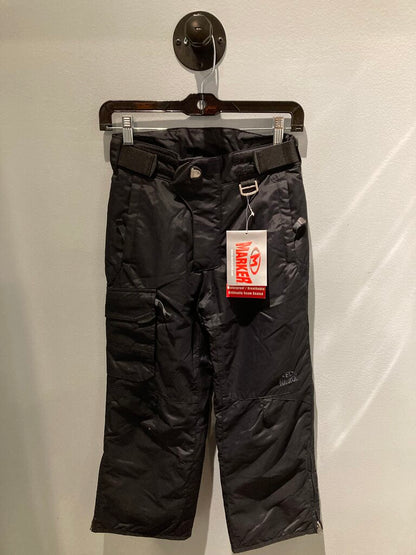 Marker Freeride Insulated Pants, Black, Kid's 10
