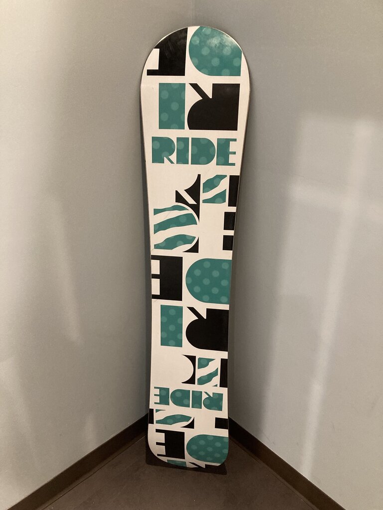 Ride Concepts Compact Series Snowboard, Black/Green/Gold, 43