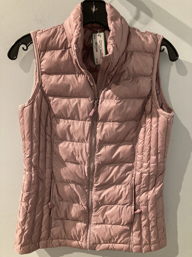 32 Degrees Heat Puffy Vest, Light Purple, Women's XS
