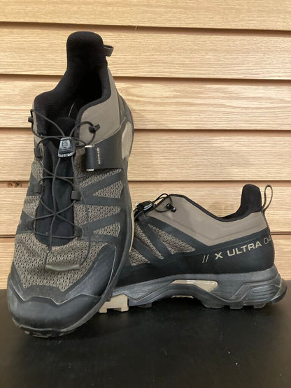Salomon X Ultra 04 Shoes, Black/Grey, Men's 11.5