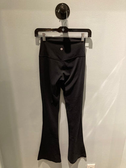 Lululemon Flare Leggings, Black, Women's 4
