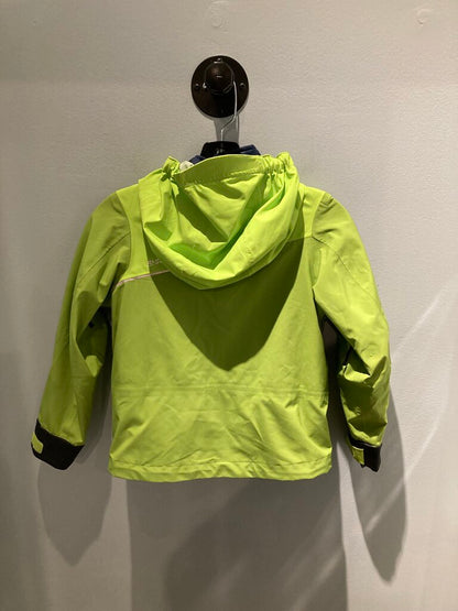 Shred Dog Snow Jacket, Green/Navy, Kid's 6