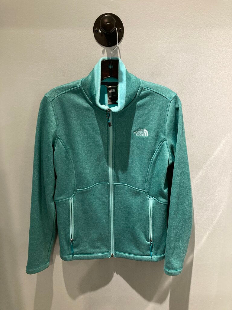The North Face Full Zip Fleece, Green, Women's M