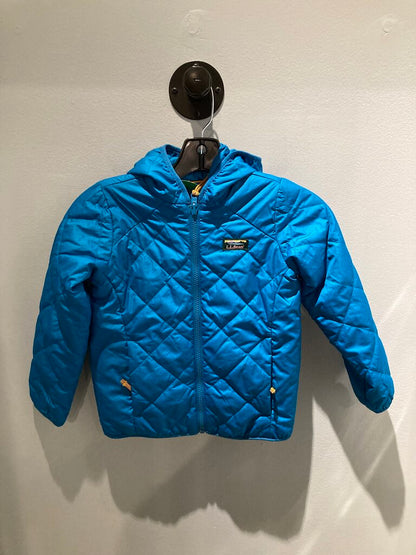 LL Bean Full Zip Reversable Hoody, Blue, Kid's M