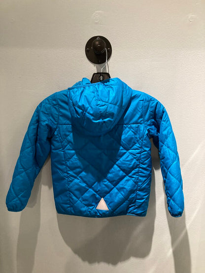 LL Bean Full Zip Reversable Hoody, Blue, Kid's M