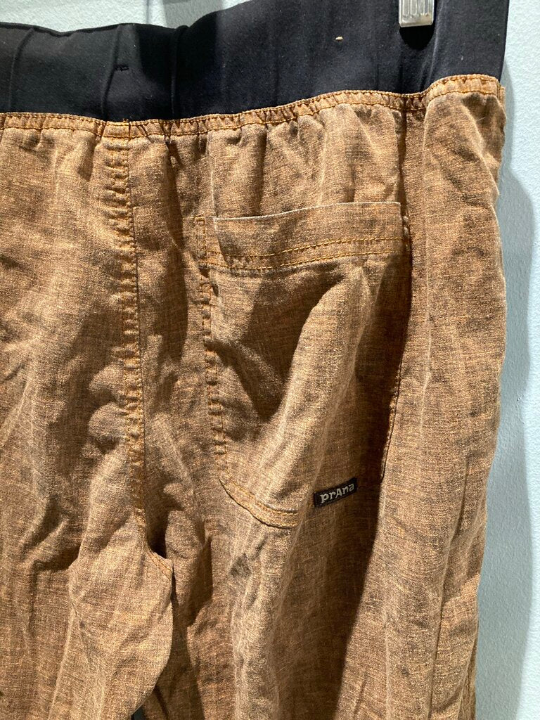 Prana Pants, Brown/Black, Men's S