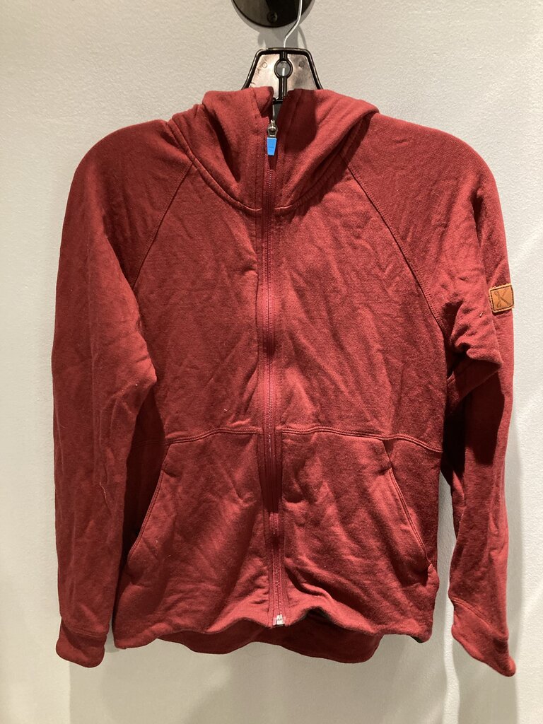 Kitsbow Hooded Full Zip Fleece, Red, Women's M