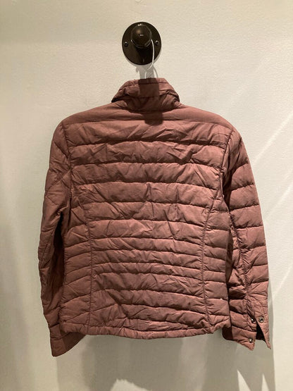L.L.Bean Down Snap Up Jacket, Purple, Women's XXS
