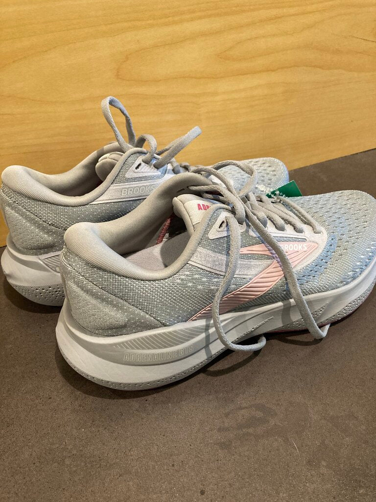 Brooks Adrenaline GTS 24 Shoes, Grey/Pink, Women's 6