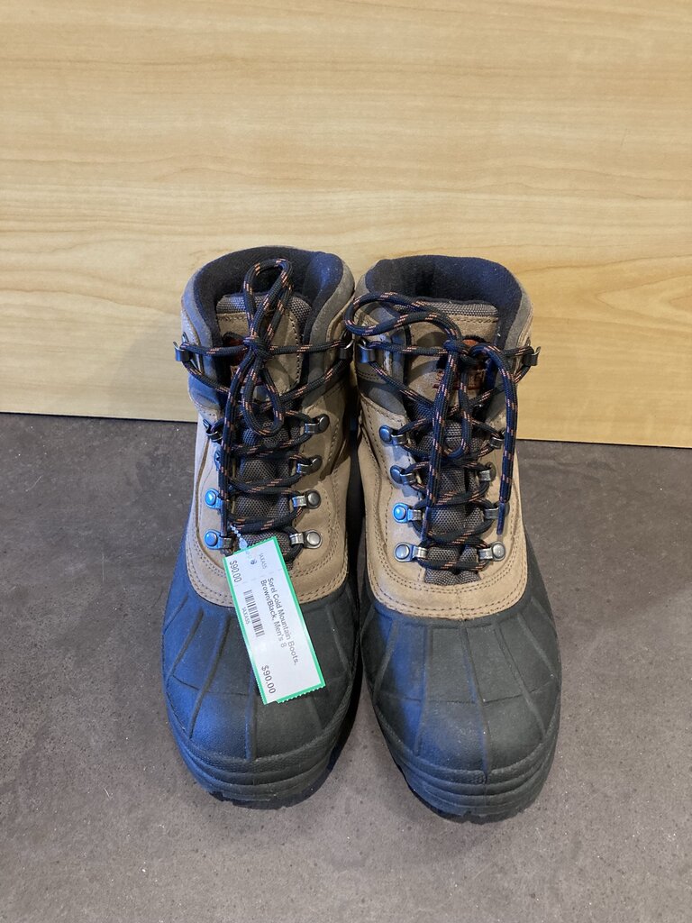 Sorel Cold Mountain Boots, Brown/Black, Men's 8