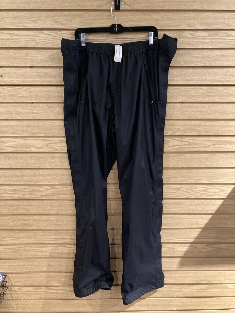 Marmot Rain Pants, Black, Men's XXL