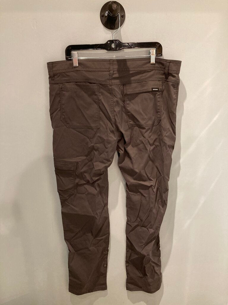 Prana Belted Pants, Grey, Men's 38x34