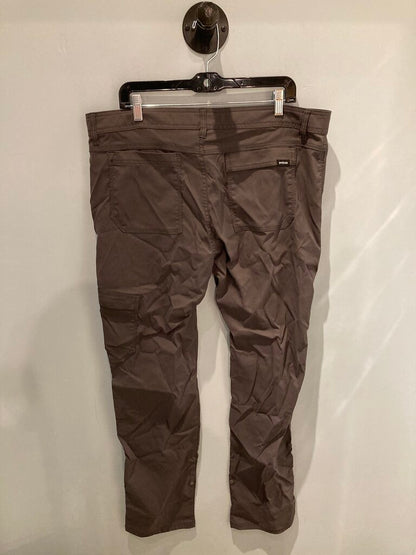 Prana Belted Pants, Grey, Men's 38x34