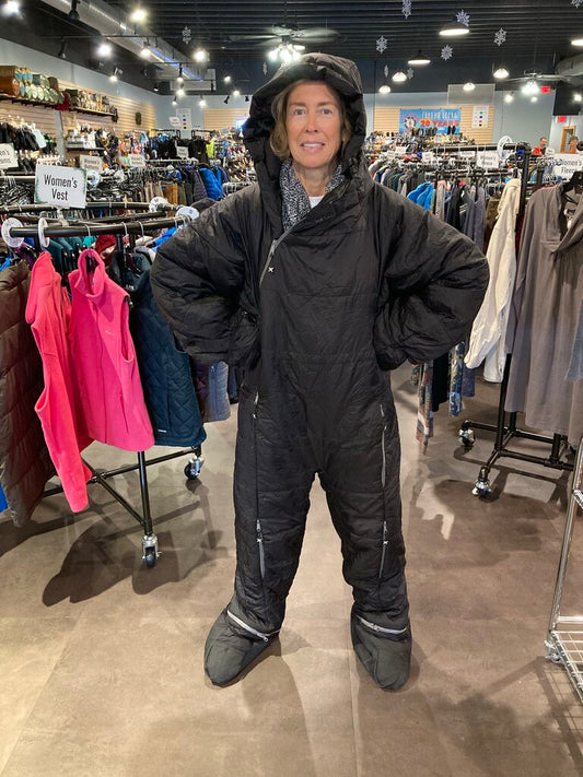 Selk Suit Sleeping Bag, Black, Large