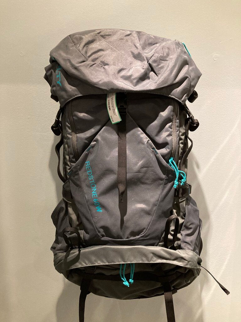 Kelty Redstone Backpack, Grey/Teal, 60L Women's