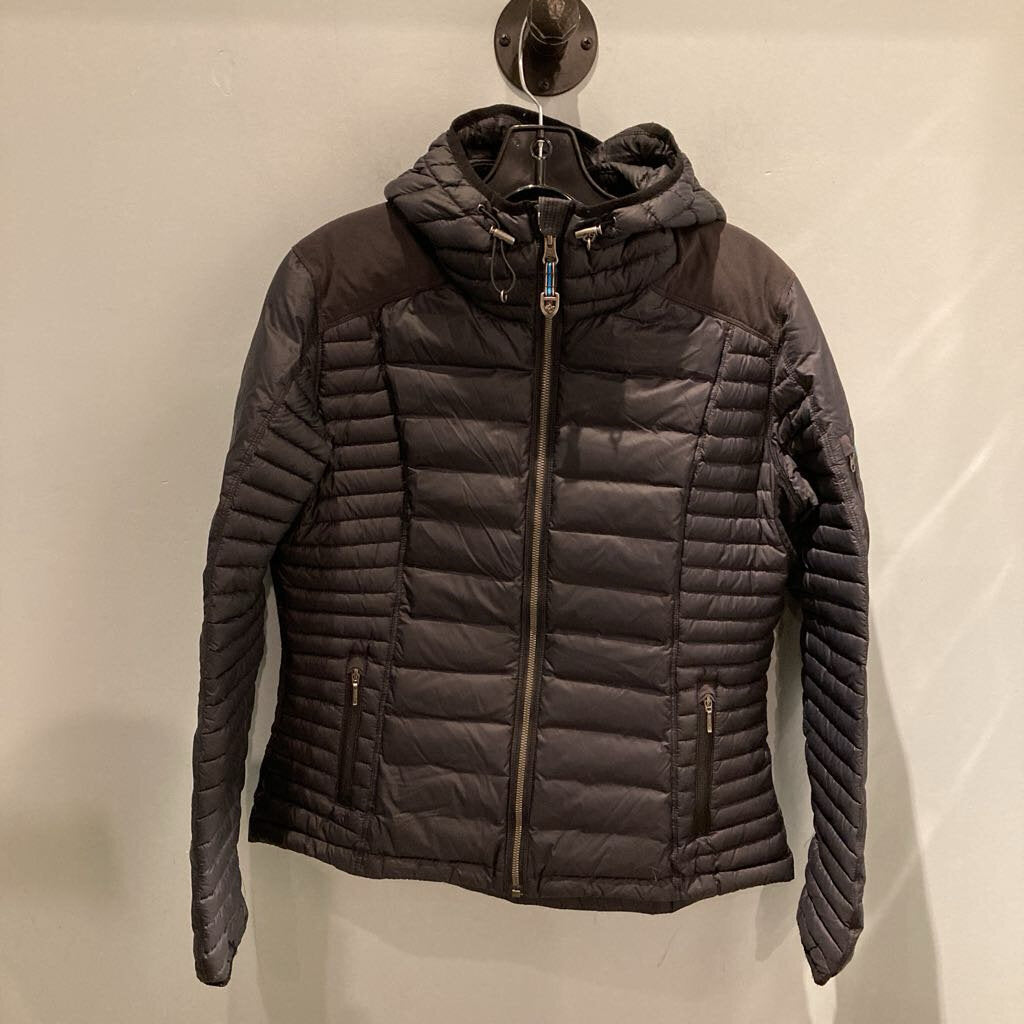 Kuhl Spyfiore Down Jacket w/ Hood, Black, Women's M