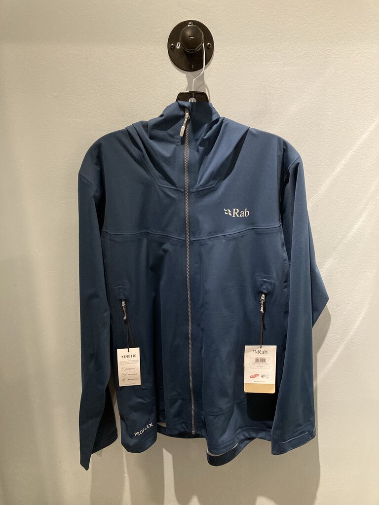 Rab Kinetic 2.0 Jacket, Blue, Men's L (Sample)