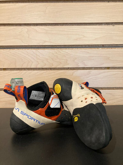 La Sportiva Solution Climbing Shoes, Orange, Sz 36