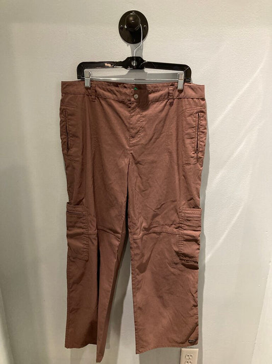 Athleta Hiking Pants, Brown, Women's 16