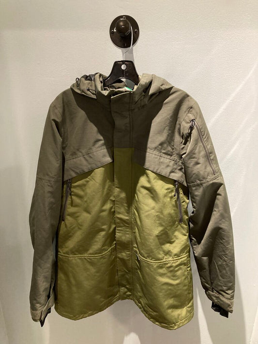 Volcom Vault 4-1 Snow Jacket, Olive, Women's XL