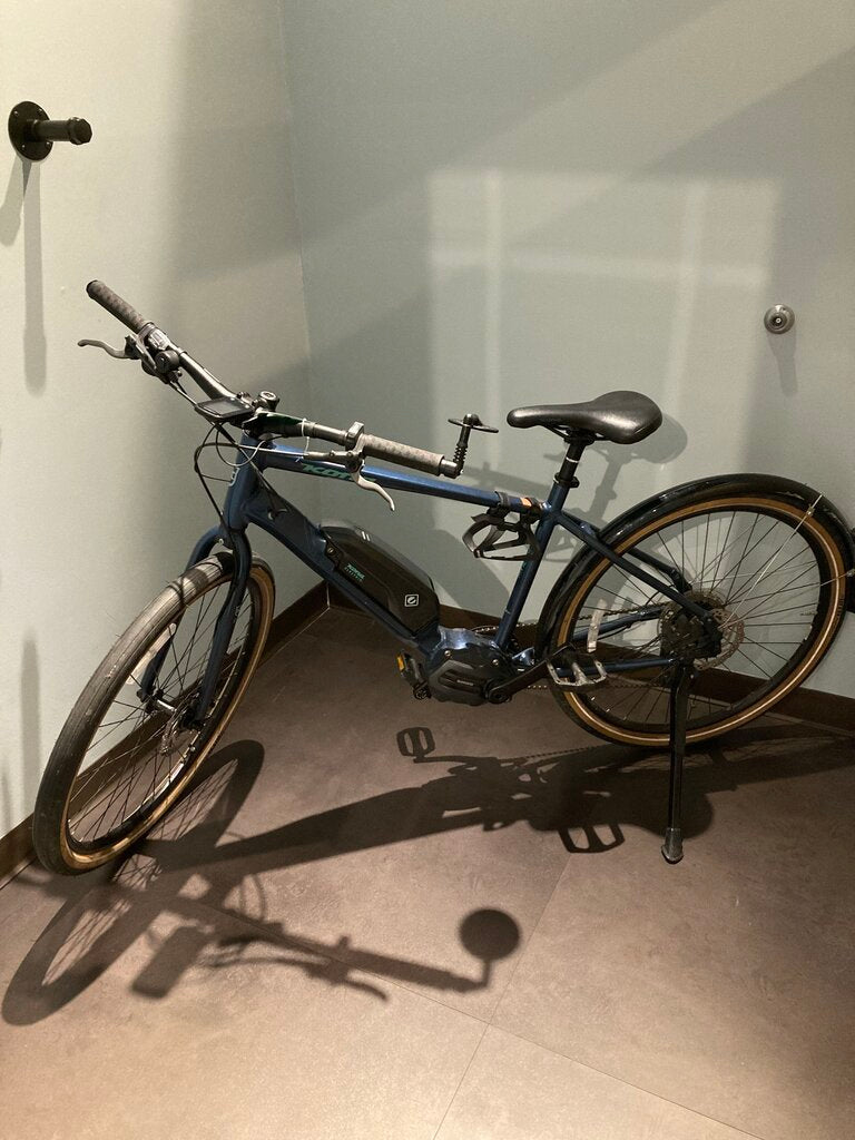 Kona DewE Electric Bike, Blue