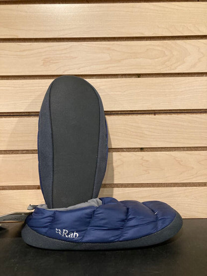 Rab Down Slippers, Blue, Women's 8/9