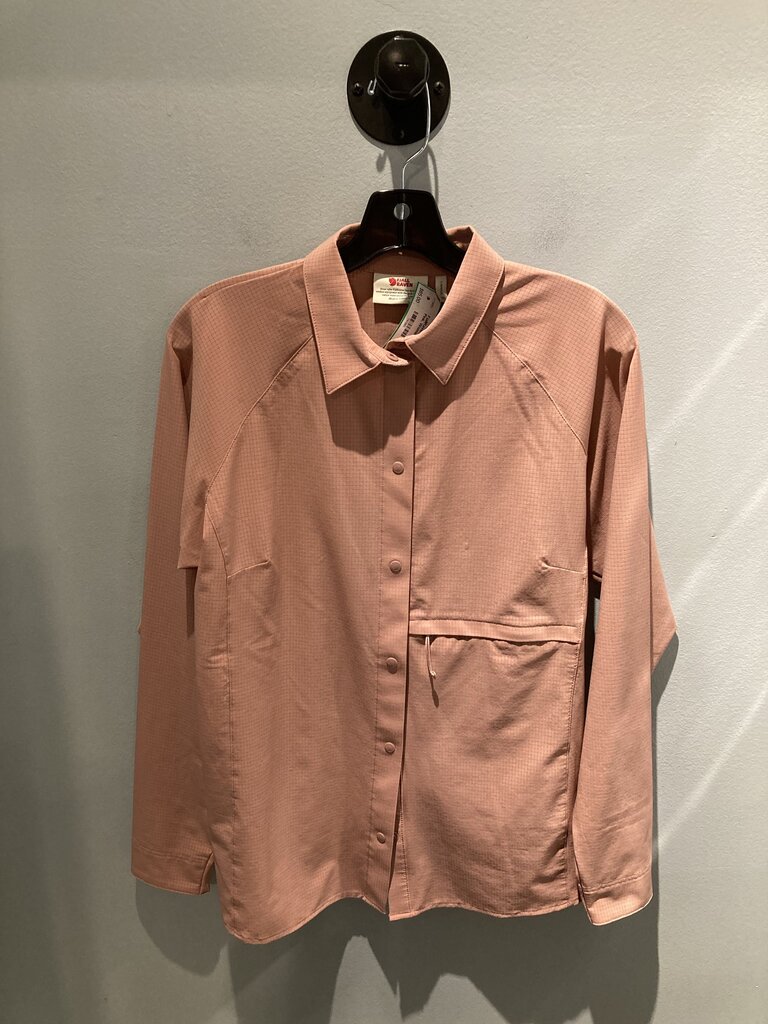 FjallRaven Abisko LS Shirt, Pink, Women's M
