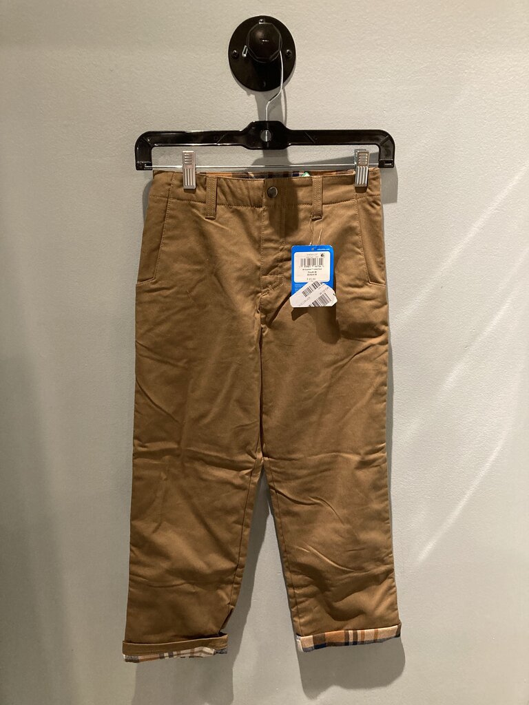 Columbia Flannel Lined Pants, Brown, Kid's M
