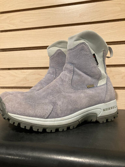(Wear) Merrell Thinsulate Boots, Grey, Women's 8