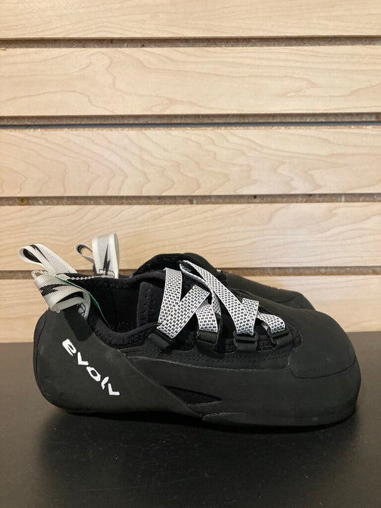 Evolv Phantom Climbing Shoe, Black/White, Women's 8