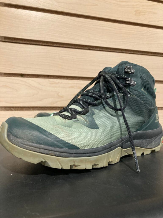 Salomon Vaya Hiking Boots, Green, Women's 8