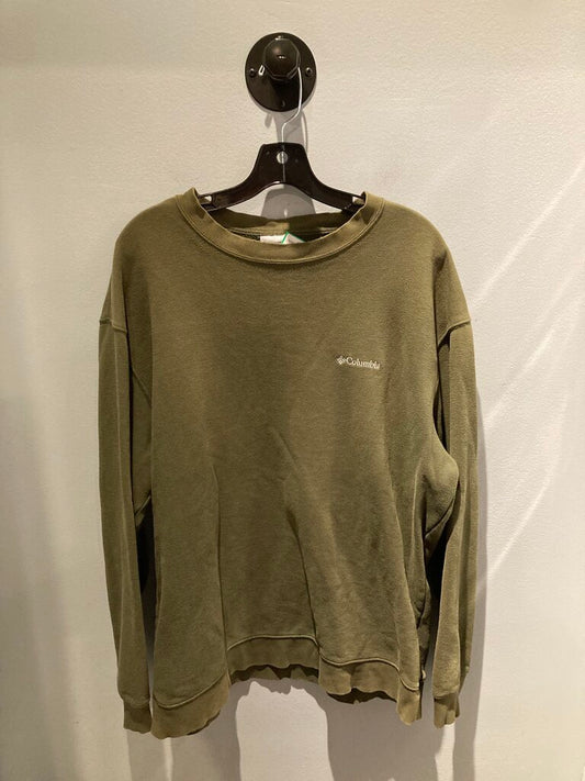 (Wear) Columbia Crew Sweater, Green, Men's XL