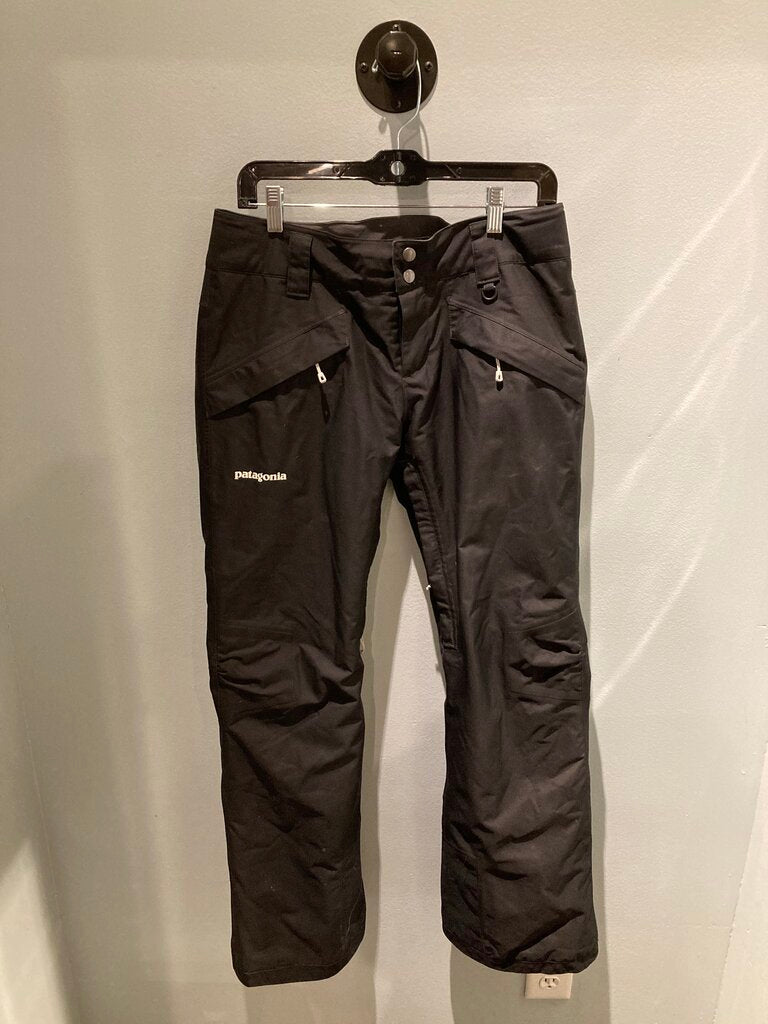 (WEAR) Patagonia Insulated Snow Pants, Black, Women's S