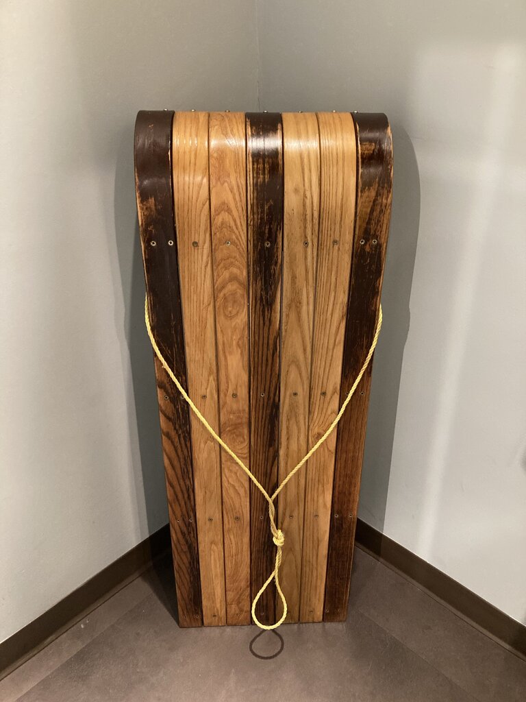 L.L.Bean Wooden Toboggan, Wood