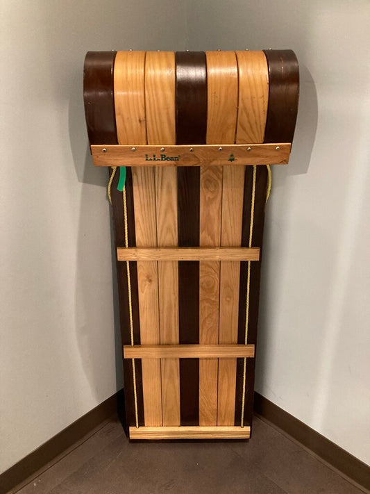L.L.Bean Wooden Toboggan, Wood