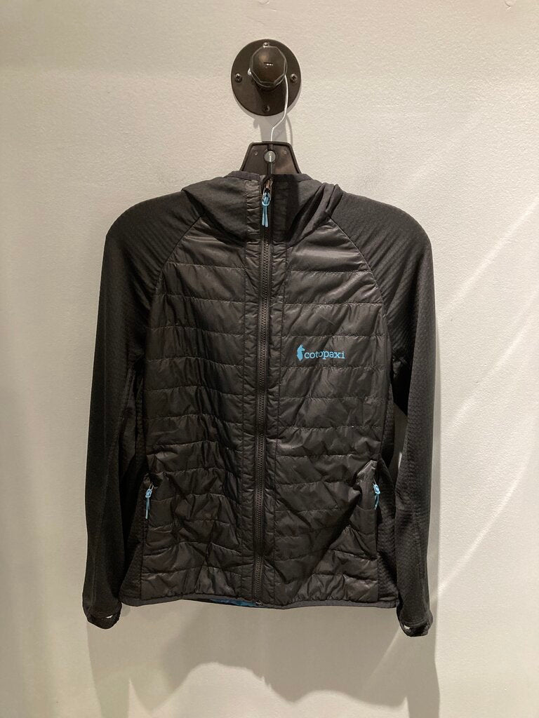 Cotopaxi Hybrid Jacket, Black/Blue, Women's M