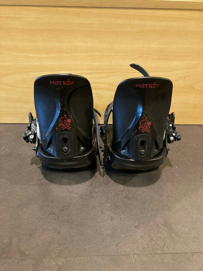 Matric Bindings, Black, S/M