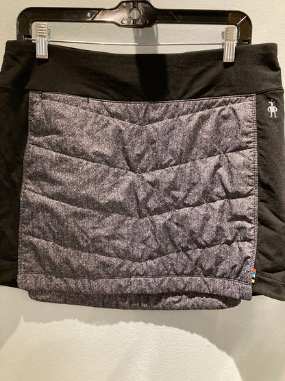 Smartwool Skirt, Black/Grey, Women's L